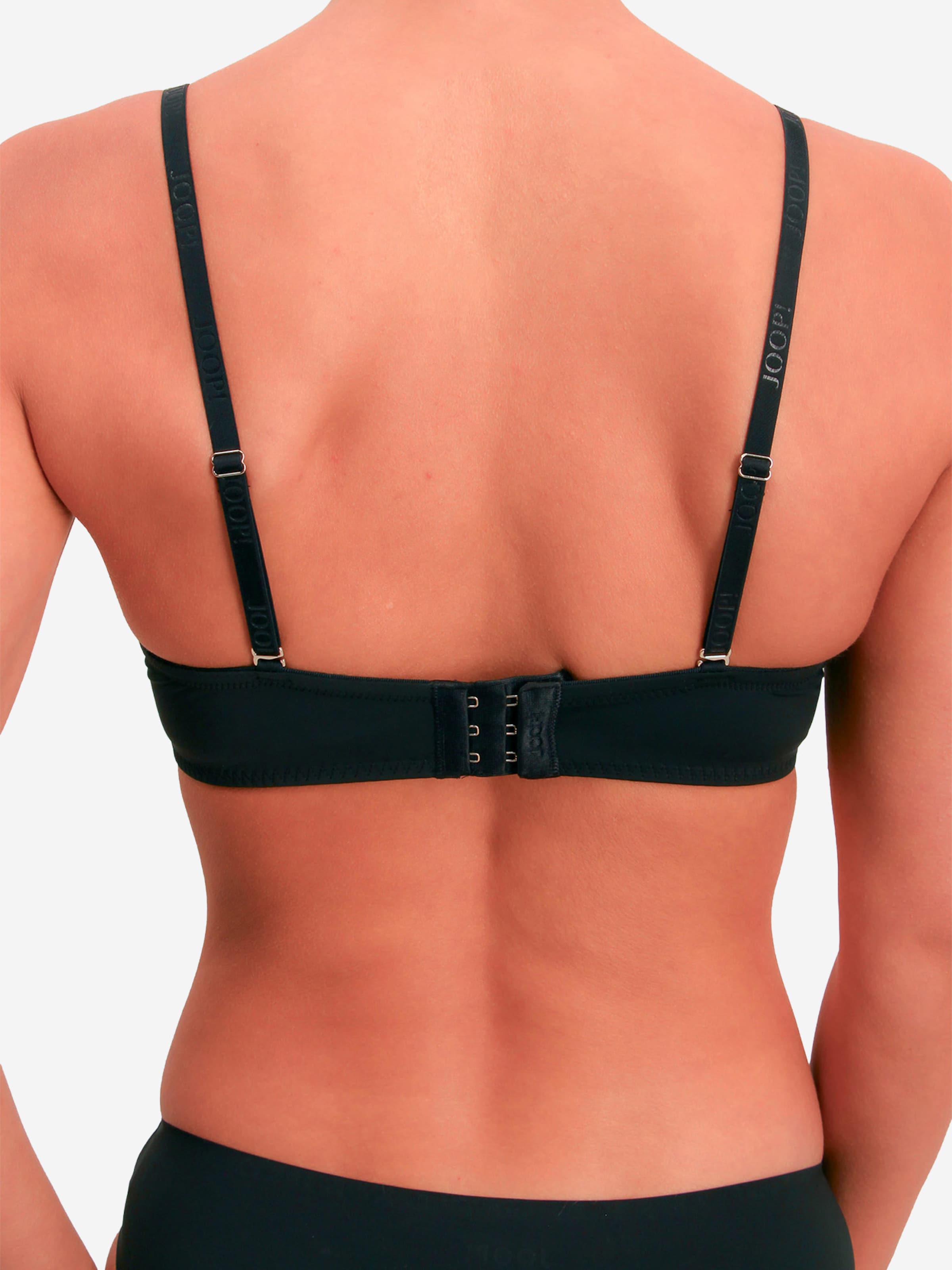 JOOP! Bandeau BH 'Sensation' in Zwart