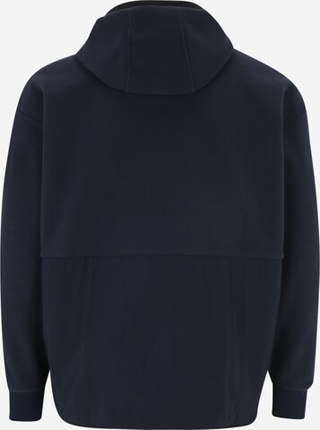 Calvin Klein Big & Tall Fleece Jacket 'BONDED' in Blue