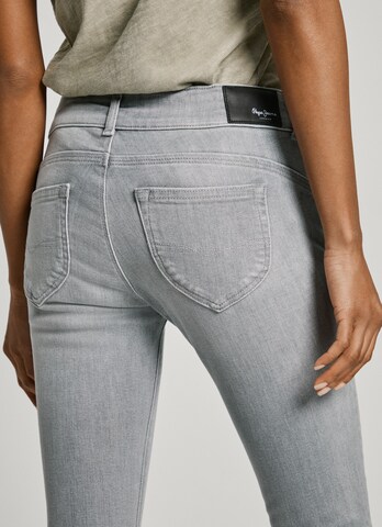 Pepe Jeans Slimfit Kavbojke | siva barva