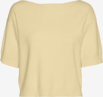 VERO MODA Sweater 'Jemma' in Yellow: front