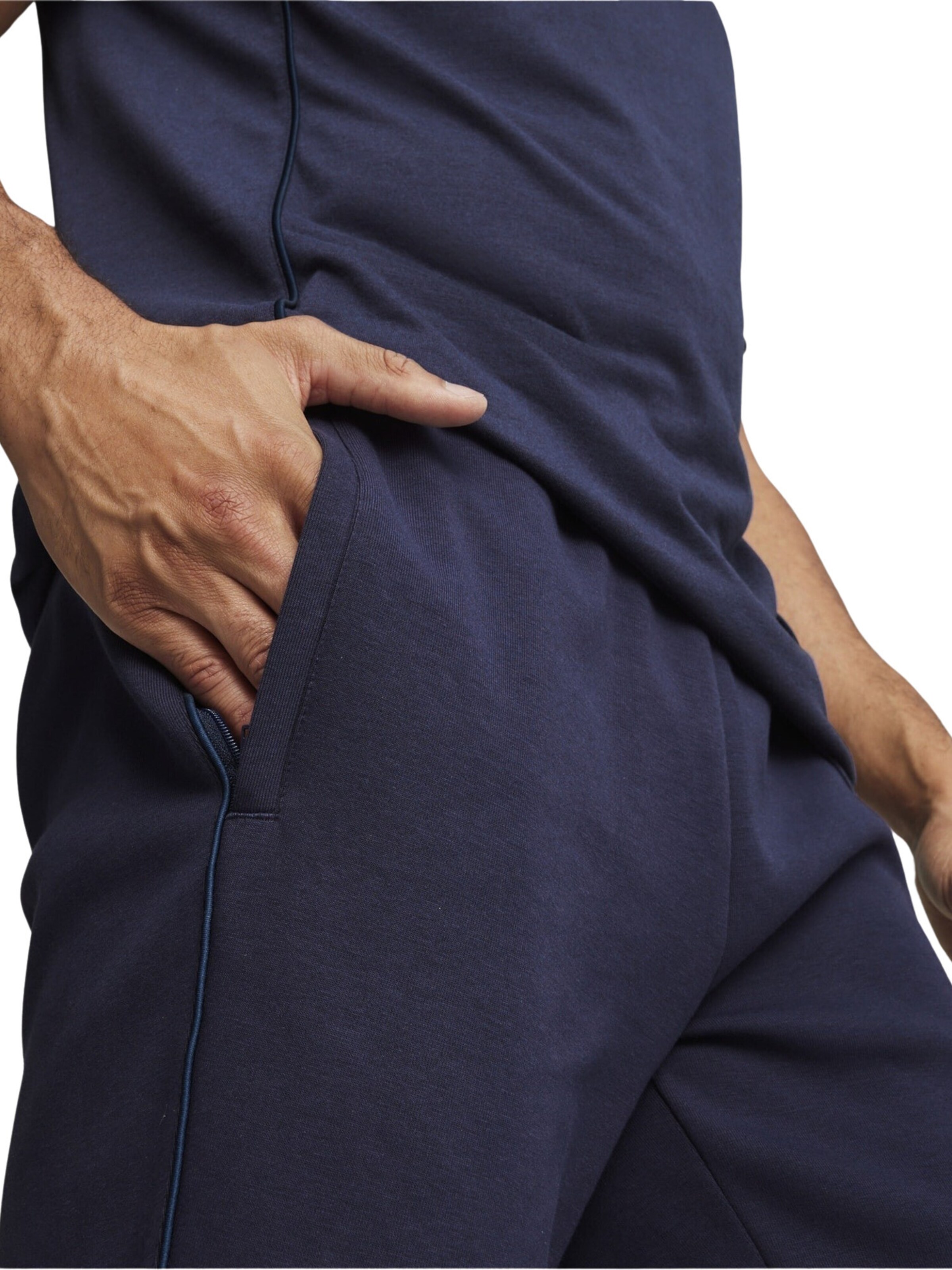 PUMA Regular Sporthose 'Team Final' in Blau