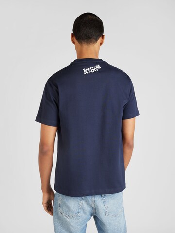 ICEBERG T-Shirt in Blau