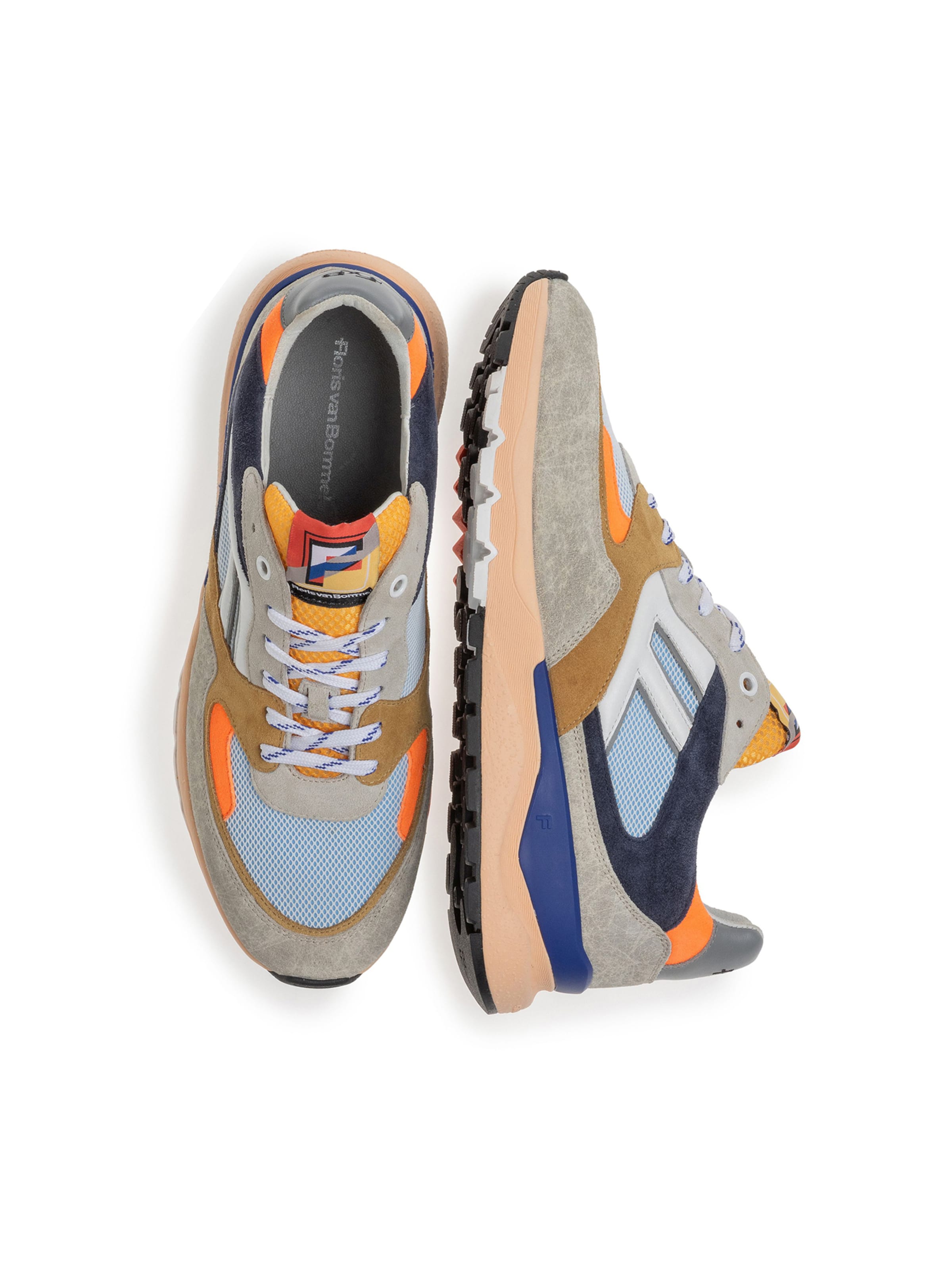 Floris van Bommel Sneakers laag 'DE TREENER 01' in Gemengde kleuren