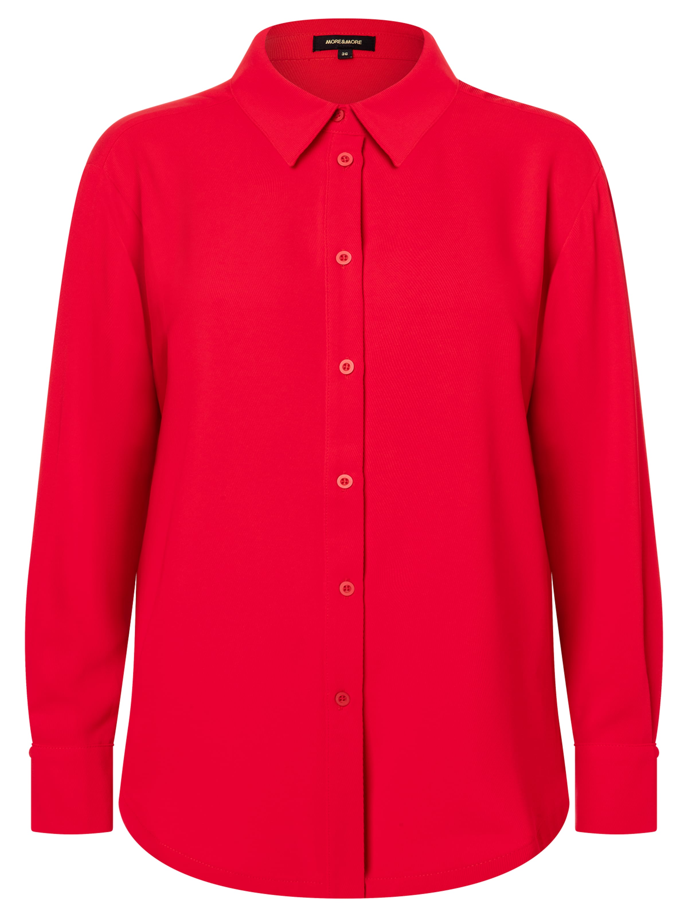 MORE & MORE Bluse in Rot: Vorderseite