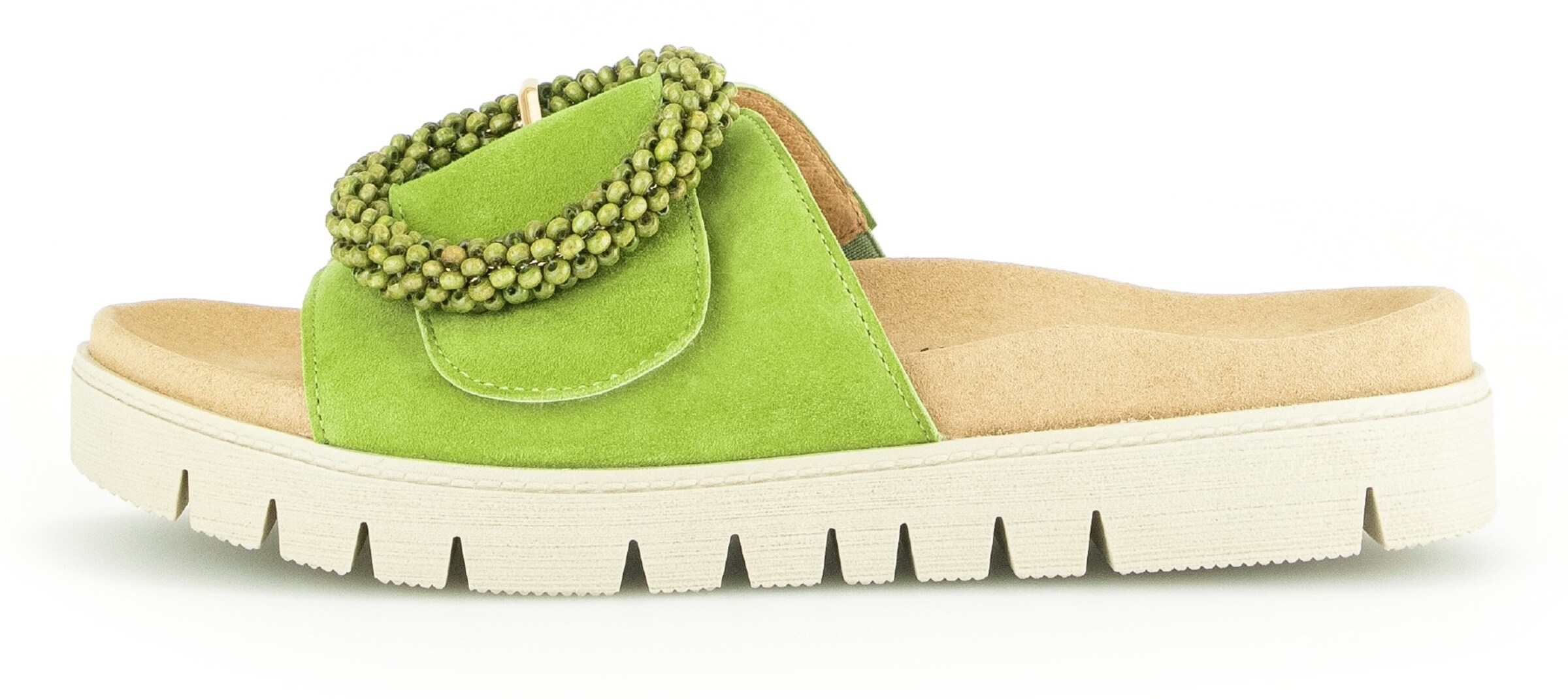 GABOR Mules in Green