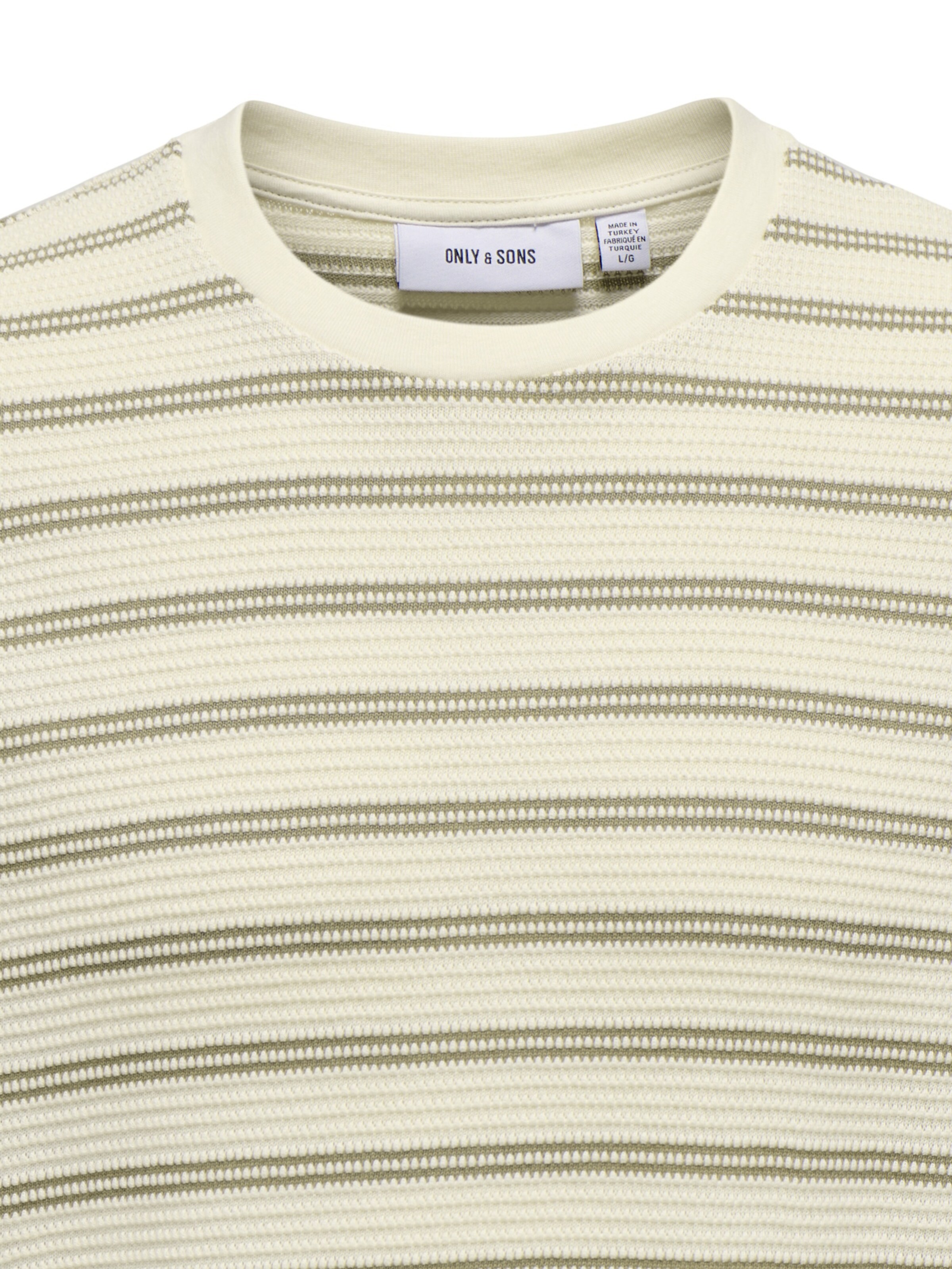 Only & Sons T-Shirt 'Ian' in Braun