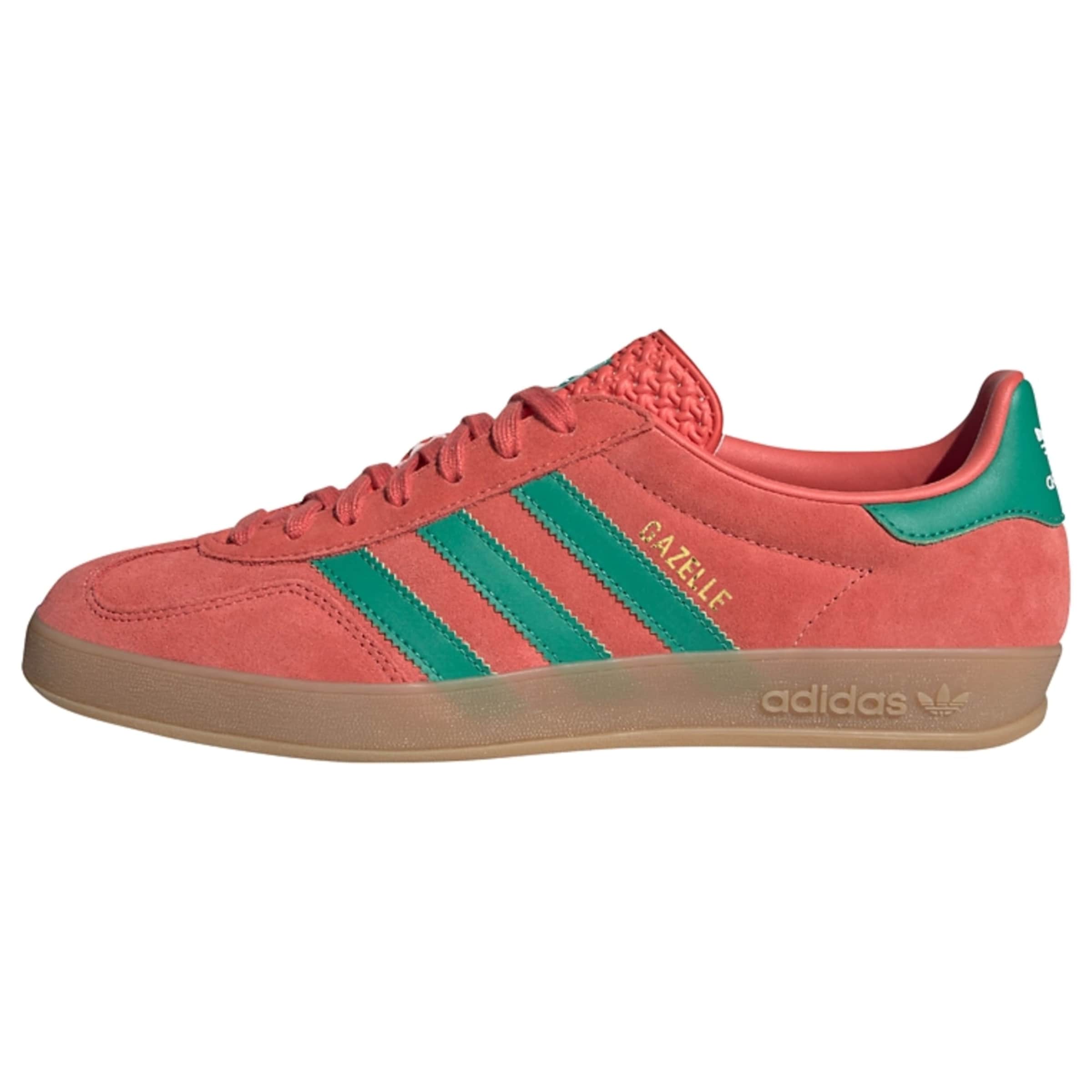 Baskets basses 'Gazelle' ADIDAS ORIGINALS en rouge : devant