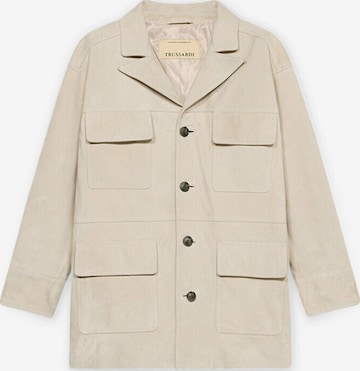 Giacca di mezza stagione di Trussardi in beige: frontale