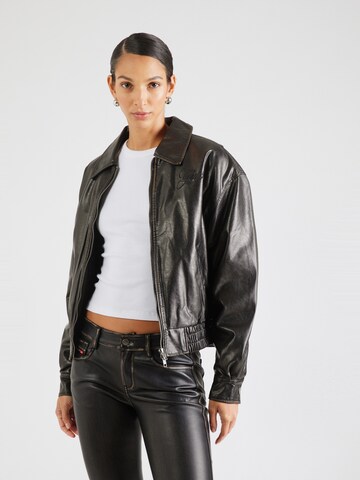 GUESS Originals - Chaqueta de entretiempo en negro: frente