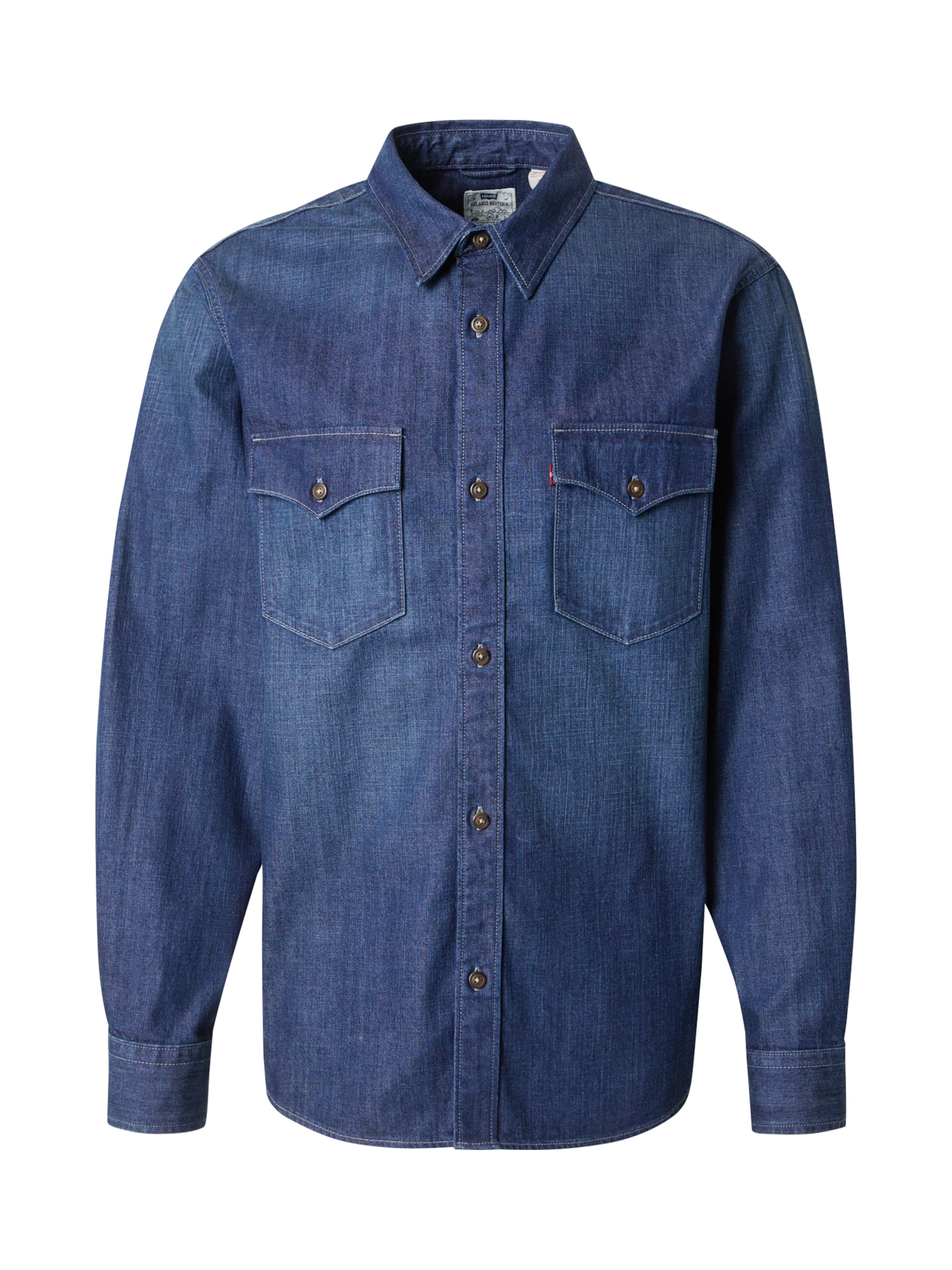 Comfort Fit Cămașă 'Relaxed Western Shirt' de la LEVI'S ® pe albastru: față