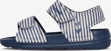 Hummel Open schoenen in Blauw: voorkant