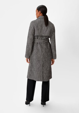 Manteau mi-saison COMMA en gris : derrière