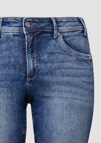 Coupe slim Jean 'Betsy' s.Oliver en bleu