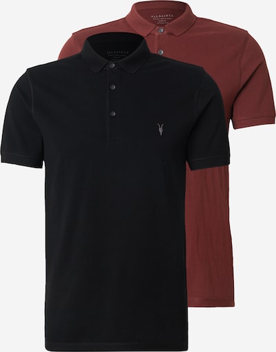 AllSaints Majica u hrđavo crvena / crna, Pregled proizvoda