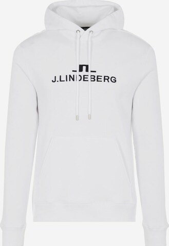 J.Lindeberg Sweatshirt in Weiß: front