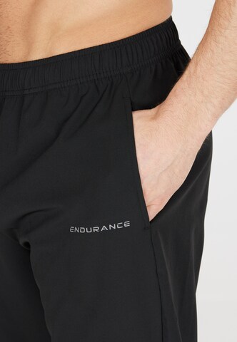 ENDURANCE Tapered Sportbroek 'Jeen' in Zwart