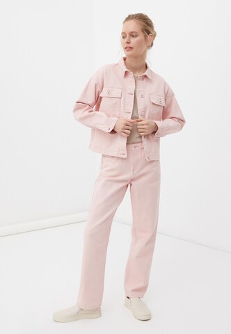 Finn Flare Between-season jacket 'Denim' in Pink