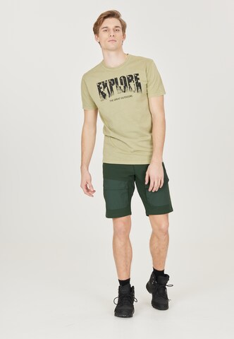 Whistler Regular Workout Pants 'ERIC' in Green