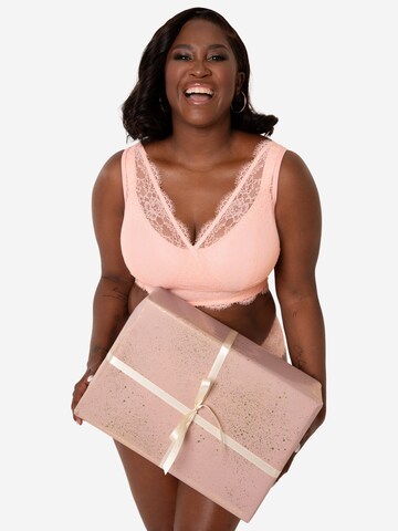 SugarShape Bralette Bra 'Emelie' in Pink: front