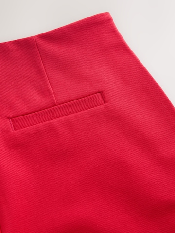 Next Slimfit Hose in Rot
