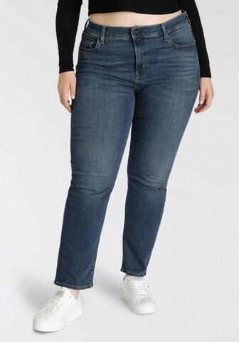 Levi's® Plus Regular Jeans in Blau: predná strana