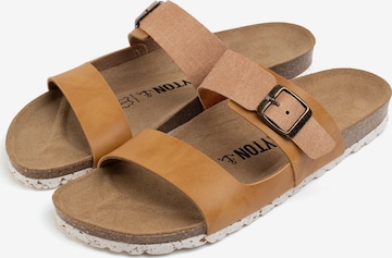 Bayton Mules 'Guirec' in Brown