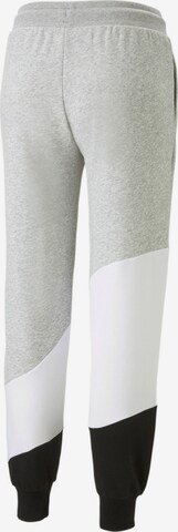 PUMA Ozke Športne hlače | siva barva