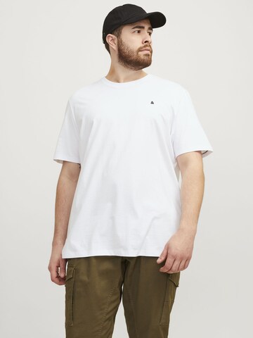 Jack & Jones Plus Shirt 'PAULOS' in White: front