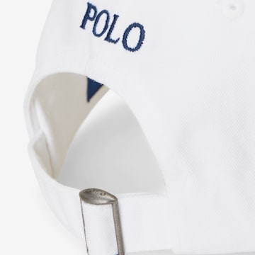Șapcă de la Polo Ralph Lauren pe alb