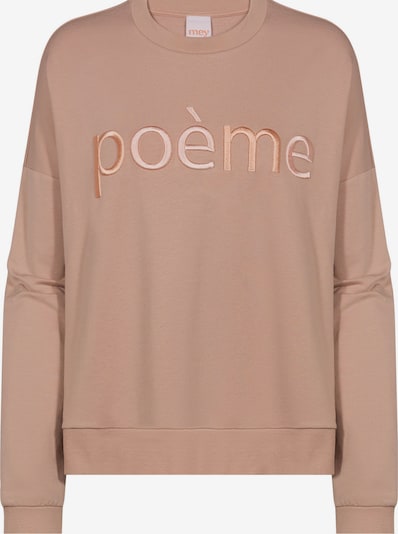 Mey Sweatshirt 'Rose' in beige, Produktansicht