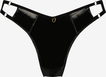 Hunkemöller - Tanga 'Seductress' em preto: frente