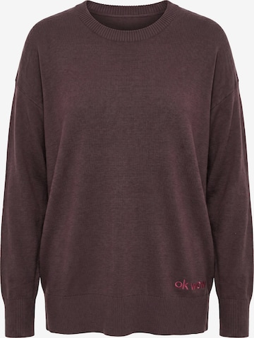 MIAMODA Sweater in Brown: front