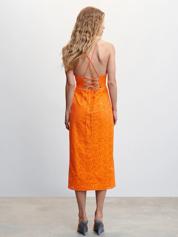 MANGO Sukienka 'Mentha' w kolorze pomarańczowy