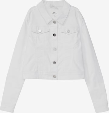 s.Oliver Jacke in Weiß: Vorderseite