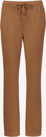 Pantalon 'LOUISA' Goldner en marron : devant
