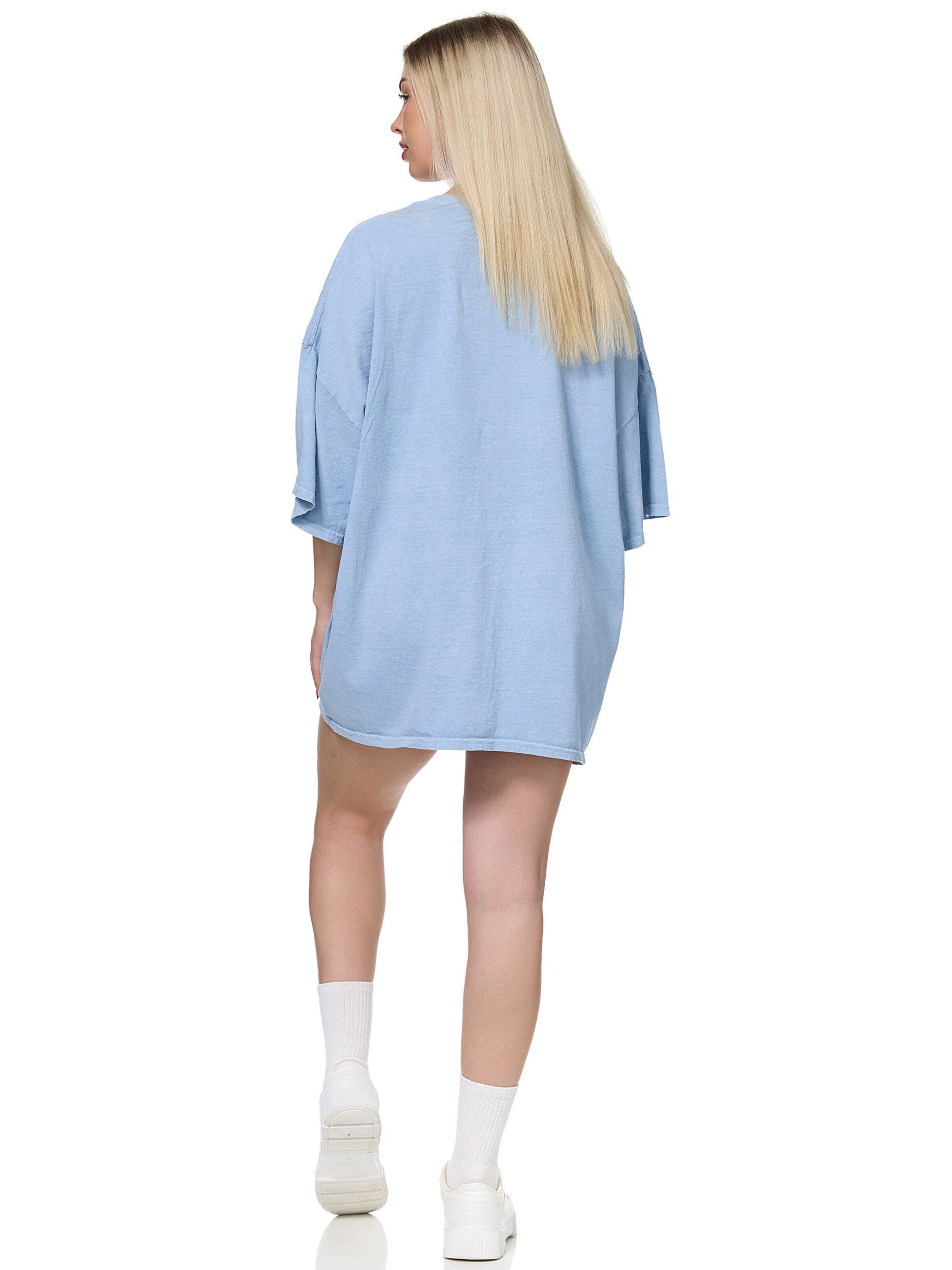 Worldclassca Oversized Shirt in Blue