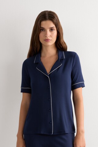 INTIMISSIMI Schlafshirt in Blau: Vorderseite