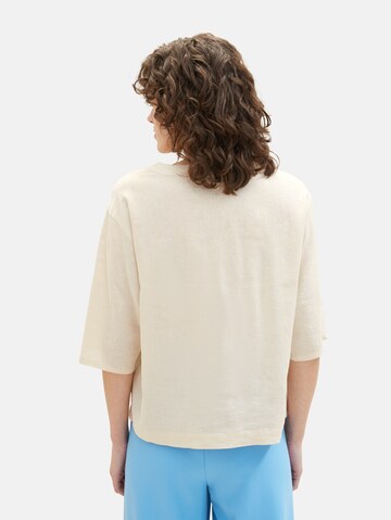 TOM TAILOR - Blusa em branco