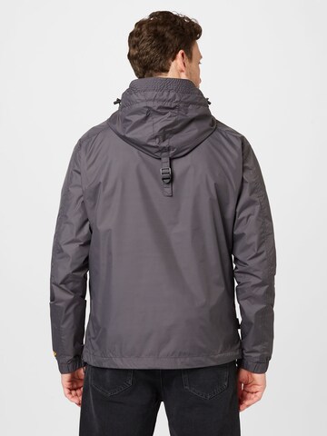 NAPAPIJRI Between-Season Jacket 'NORTHFARER' in Grey