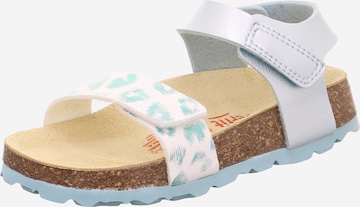 sudrabs SUPERFIT Sandales: no priekšpuses