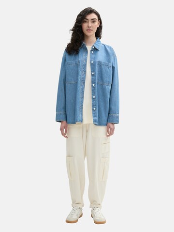 Chemisier TOM TAILOR DENIM en bleu