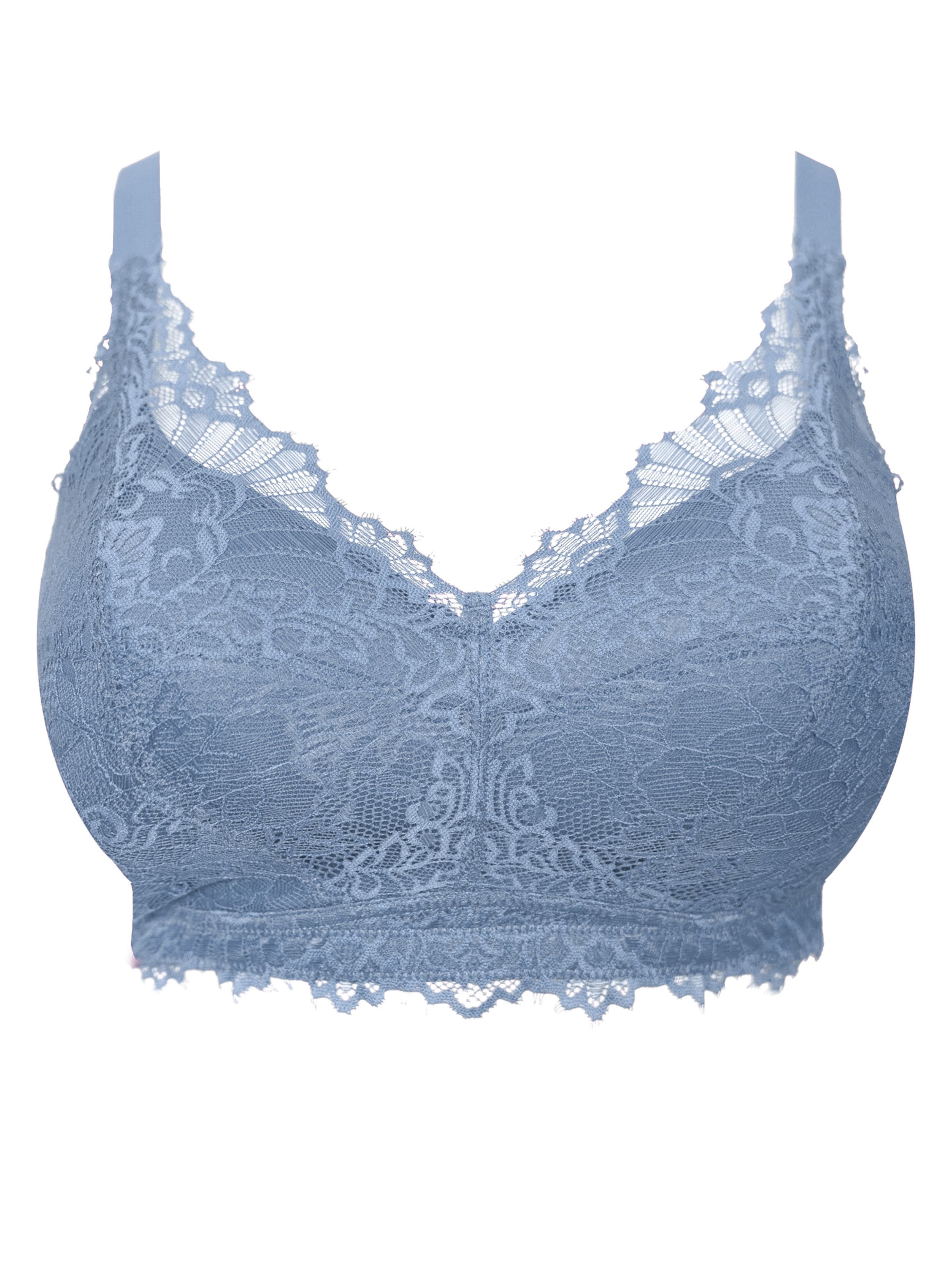 Bustier Soutien-gorge SugarShape en bleu : devant