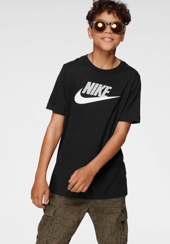 Nike Sportswear Shirt 'Futura' in Black: front