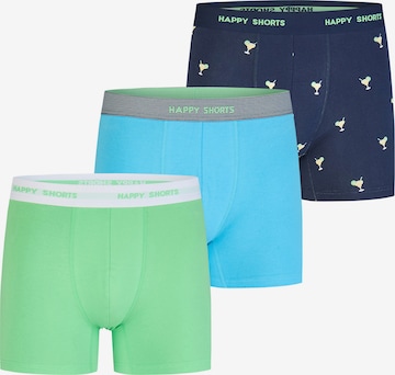 Happy Shorts - Calzoncillo boxer ' Jersey ' en azul: frente