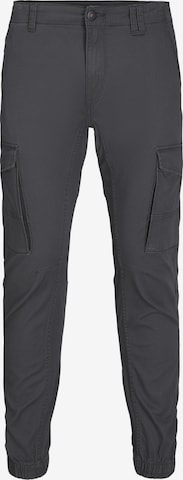 JACK & JONES Cargobroek 'JJIPaul JJFlake' in Grijs: voorkant