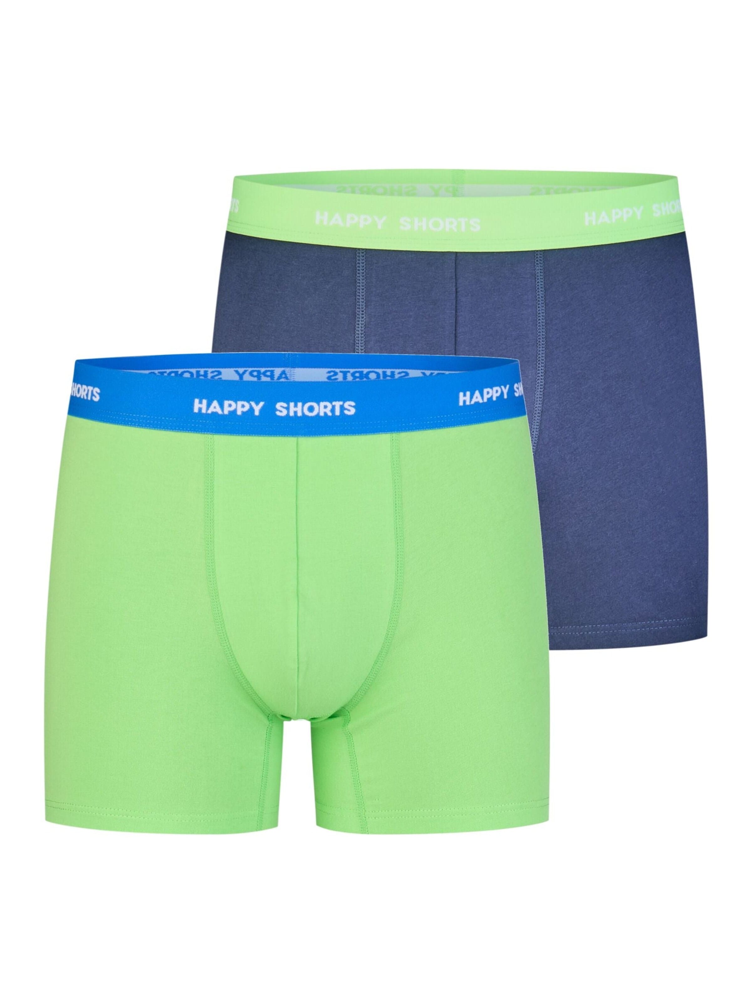 Happy Shorts Boxershorts '2 Happy Shorts Jersey Trunk Men's Boxer Shorts Pant' in Gemengde kleuren: voorkant
