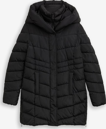 TOM TAILOR - Abrigo de invierno en negro: frente
