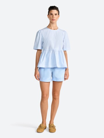 Rich & Royal Bluse in Blau: Vorderseite