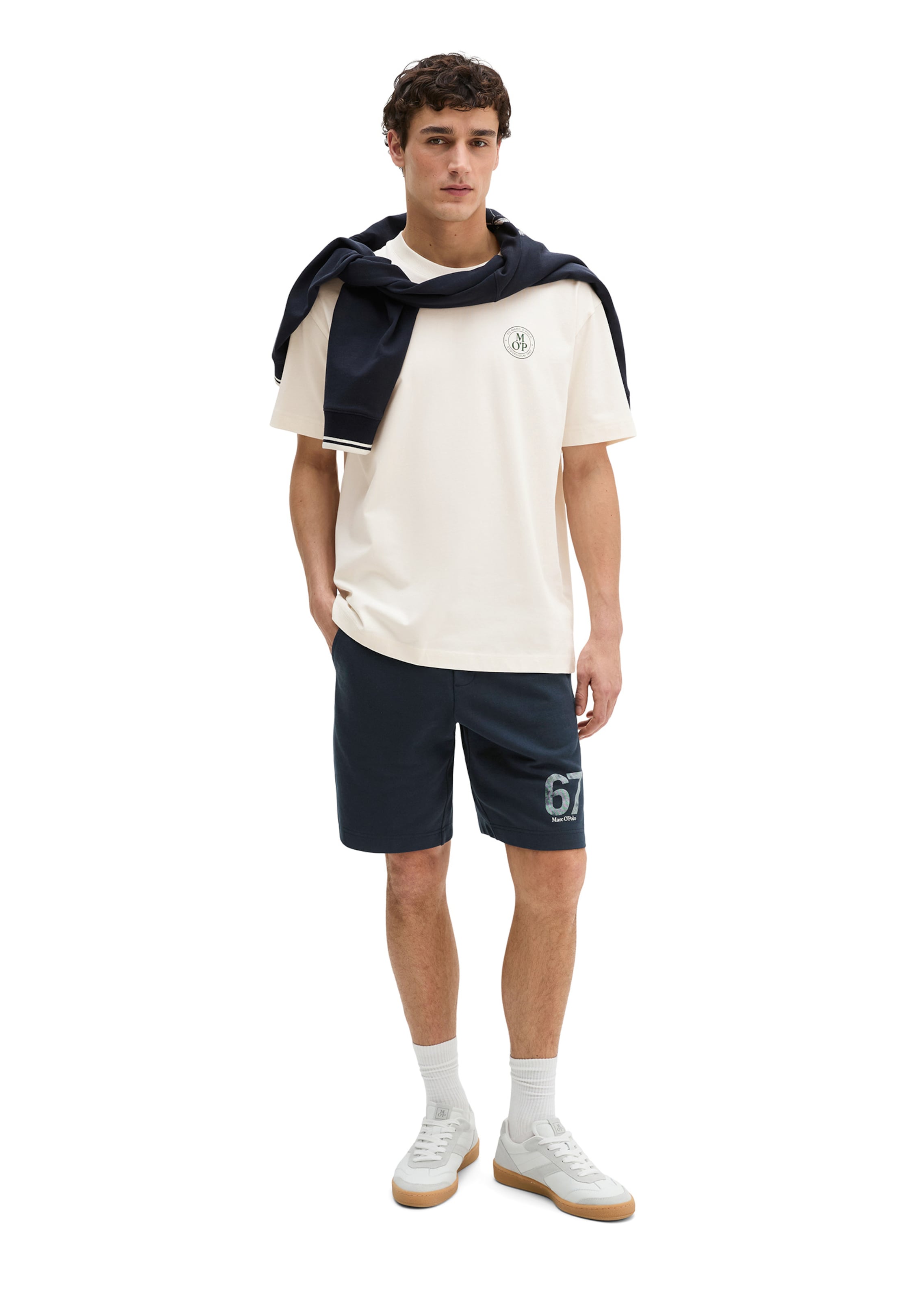Marc O'Polo Regular Hose in Blau