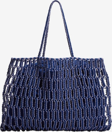 MANGO Shopper 'Embolo' in Blau: front